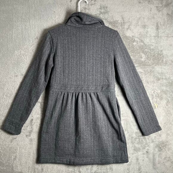 Patagonia Women's Better Sweater Coat Long Fleece Button Up Jacket Small Gray - Picture 5 of 5